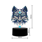 Wolf (Design 2369) — Diamond Painting Lamp Kit, product view 3