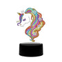 Unicorn — Diamond Painting Lamp Kit design