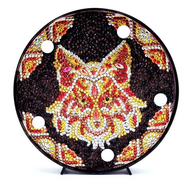 Fox — Diamond Painting Lamp Kit design
