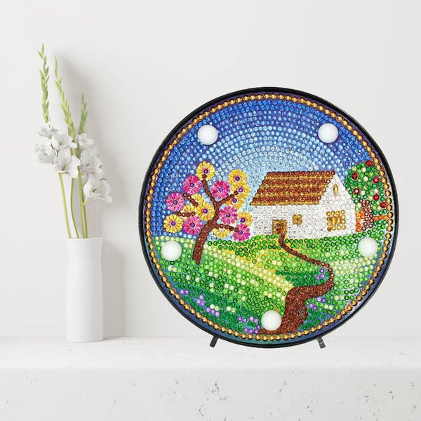 House — Diamond Painting Lamp Kit, product view 2