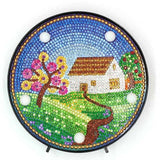 House — Diamond Painting Lamp Kit design
