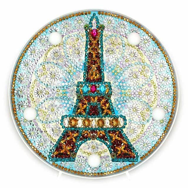 Eiffel Tower — Diamond Painting Lamp Kit design