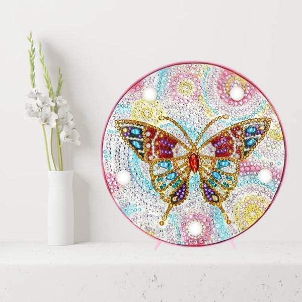 Butterfly — Diamond Painting Lamp Kit, product view 2