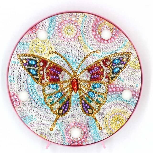 Butterfly — Diamond Painting Lamp Kit design