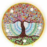 Tree (Design 2383) — Diamond Painting Lamp Kit design