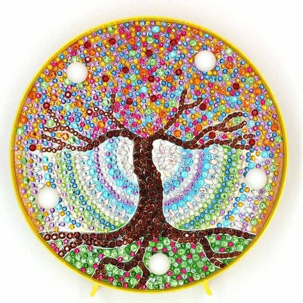 Tree (Design 2383) — Diamond Painting Lamp Kit design