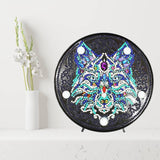 Wolf (Design 2381) — Diamond Painting Lamp Kit, product view 2