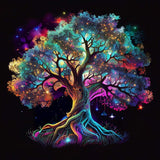 Tree of Life, Colorful — Diamond Painting Kit design