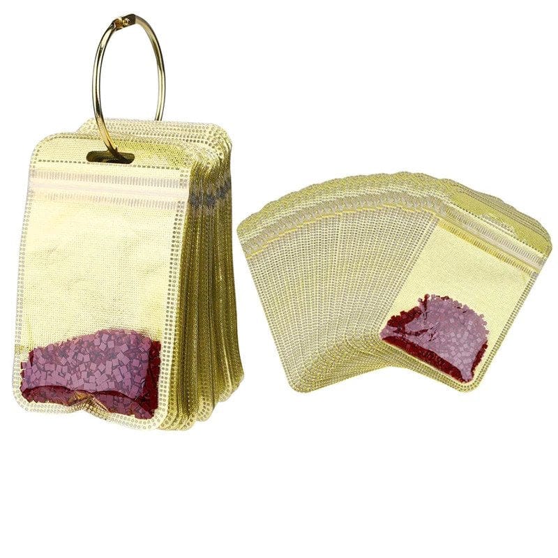 Diamond Storage Pouches on a Binder Ring — Craft Accessory design