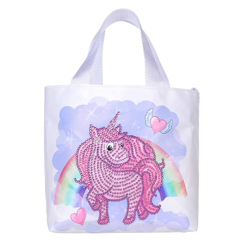 Unicorn — Diamond Painting Shoulder Bag Kit design