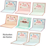 Christmas Cards, Set of 8 — Diamond Painting Greeting Card Set, product view 4