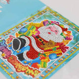 Christmas Greetings, Set of 4 — Diamond Painting Greeting Card Set, product view 5