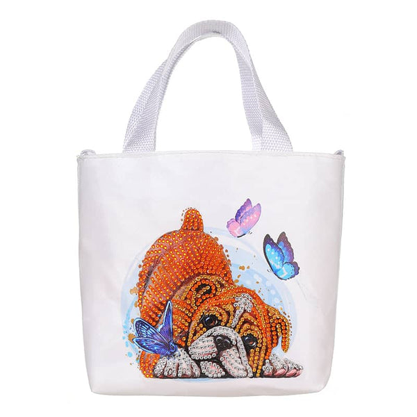 Dog — Diamond Painting Shoulder Bag Kit design