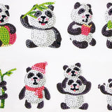 Panda Bears — Diamond Painting Sticker Set design