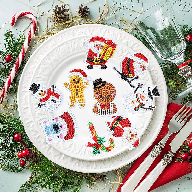 Christmas figures — Diamond Painting Sticker Set, product view 2