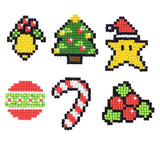 Christmas emoji — Diamond Painting Sticker Set design