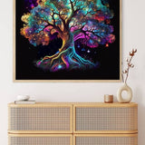 Tree of Life, Colorful — Diamond Painting Kit, product view 5