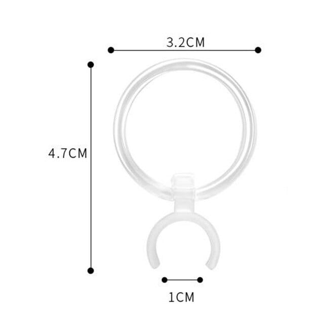 Clip-On Magnifier for Diamond Painting Pens — Craft Accessory, product view 2