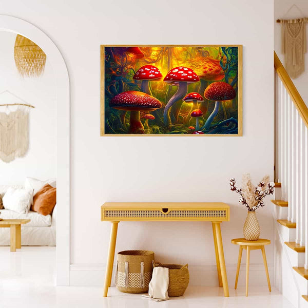 Fly agaric family — Diamond Painting Kit, product view 4