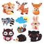 Forest animals — Diamond Painting Sticker Set design