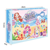 Mermaids, box — Diamond Painting Keychain Set, product view 3