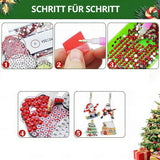 Christmas — Diamond Painting Keychain Set, product view 4