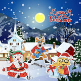 Christmas — Diamond Painting Keychain Set, product view 5