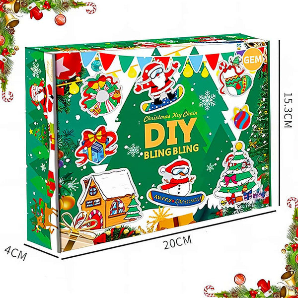 Christmas — Diamond Painting Keychain Set, product view 6