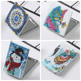 Colorful Cat — Diamond Painting Compact Mirror Kit, product view 5