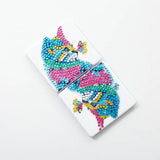 Colorful Cat — Diamond Painting Compact Mirror Kit, product view 2