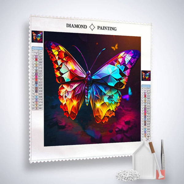 Diamond Butterfly — Diamond Painting Kit, product view 2