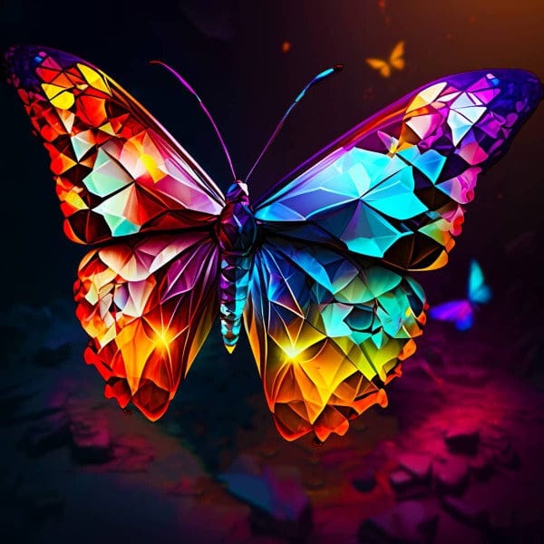 Diamond Butterfly — Diamond Painting Kit design