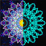 Fine Mandala — Glow-in-the-Dark Diamond Painting Kit design