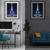 Luminous Eiffel Tower — Glow-in-the-Dark Diamond Painting Kit, product view 5