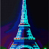 Luminous Eiffel Tower — Glow-in-the-Dark Diamond Painting Kit design