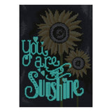 You are my Sunshine, Sunflowers — Glow-in-the-Dark Diamond Painting Kit, product view 3