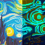 Night Sky, Van Gogh Style — Glow-in-the-Dark Diamond Painting Kit design