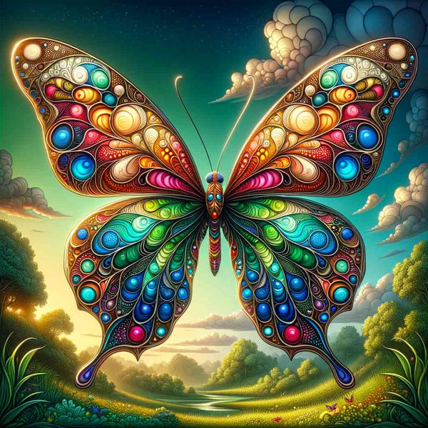 Color dance of life — Diamond Painting Kit design