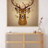 Deer profile — AB Diamond Painting Kit, product view 3