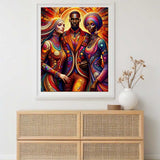 Colorful clothes — Diamond Painting Kit, product view 2
