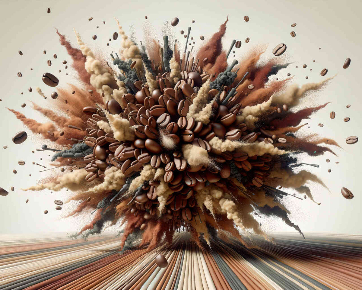 Coffee Cosmos — Diamond Painting Kit design