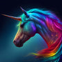 Magnificent Unicorn — AB Diamond Painting Kit design