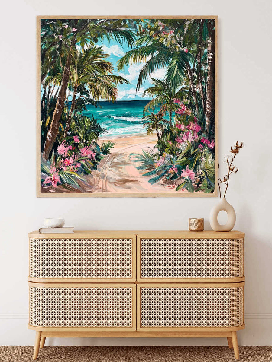 Longing for Paradise — Diamond Painting Kit, product view 2