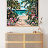 Longing for Paradise — Diamond Painting Kit, product view 2