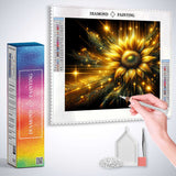 Sunflower — Diamond Painting Kit, product view 3