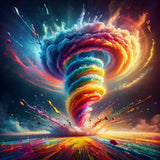 Color storm of emotions — Diamond Painting Kit design