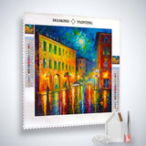 Italy at night — AB Diamond Painting Kit, product view 2
