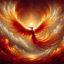 Phoenix in the Sky — Diamond Painting Kit design
