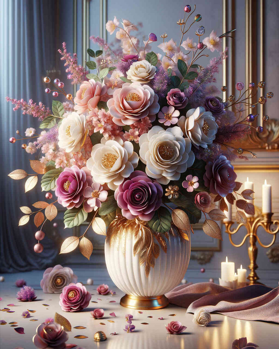 Flower arrangement — Diamond Painting Kit design