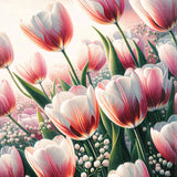 Harmonious tulips — Diamond Painting Kit design